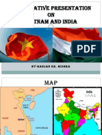 Comparative Presentation ON Vietnam and India: By-Ranjan Kr. Mishra