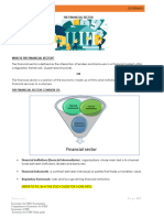 The Financial Sector-Introduction