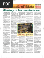 Tire DOT Plant Codes Overview | PDF | Tire | Companies