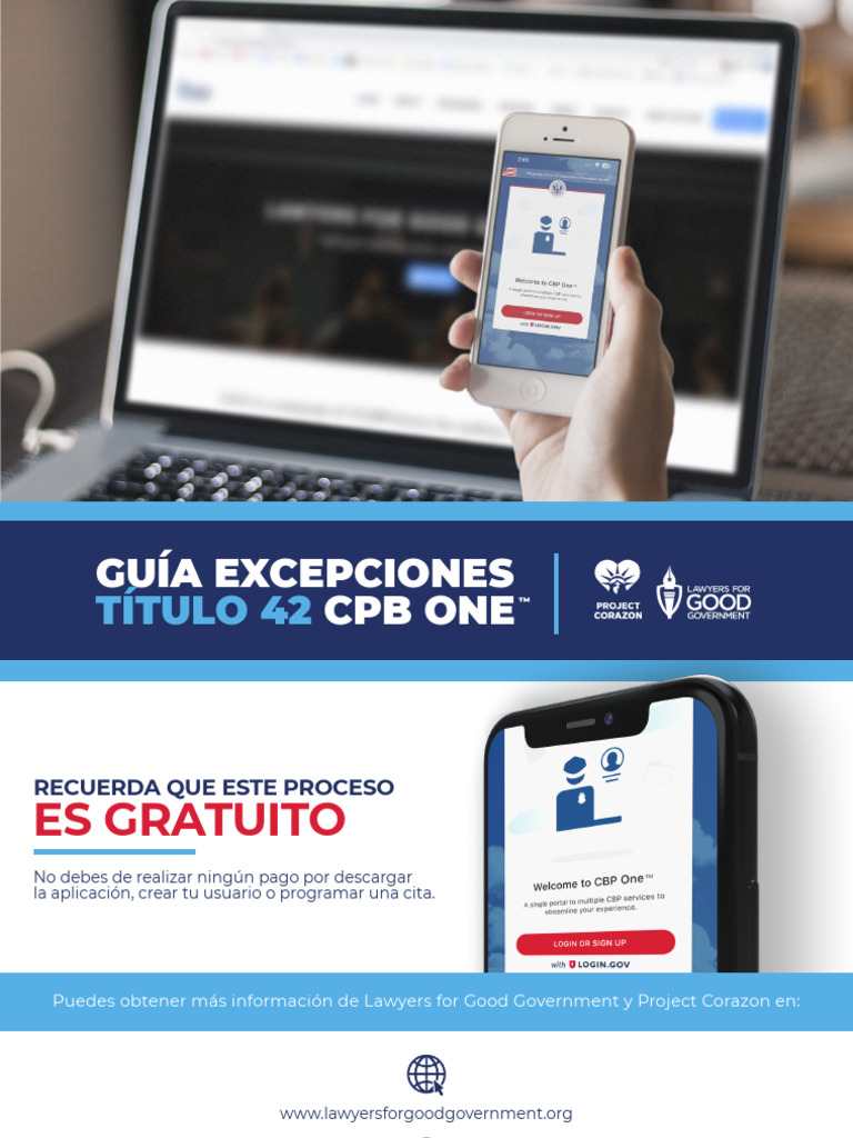 Guide To Title 42 Exemptions Spanish PDF Aplicación movil