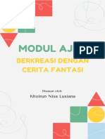 Modul Ajar Menulis Cerita Fantasi