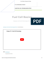 Fuel Cell Basics - Department of Energy
