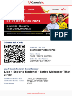 Liga 1 Esports Nasional Series Makassar Tiket 3 Hari