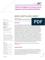 Artificial Intelligence in Breast Cancer Diagnosis and Personalized