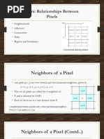 Relationship Between Pixels