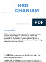 HRD Mechanism Unit 3 HRD