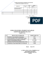 Capaian Indikator Kinerja PFM