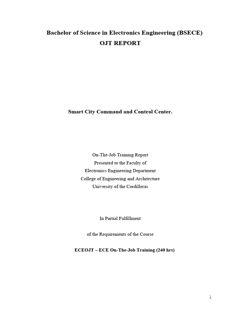 Bisola ojt final report 1numbered pdf arduino integrated