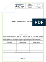 Fit For Use & Don't Use - Scaff Tag.