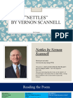 Nettles by Vernon Scannell