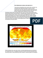 Peningkatan Pemanasan Global Dari Abad Ke-19