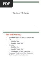 Linux File System Notes