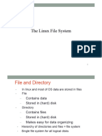 Linux File System Notes