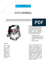 Acta General Bojorquez