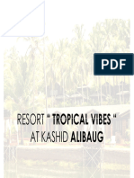 Presentation For The Resort Tropical Vibes