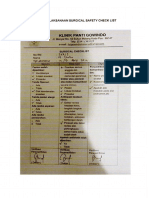 5-2. Bukti Pelaksanaan Surgical Safety Checklist