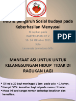 IMD N Pengaruh Sosial Budaya DLM Pemberian ASI