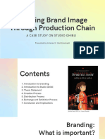 Building Brand Image Through Production Chain - Presentation - Arlenea H