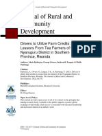 Paper II - Objective II - ALexis Kabayiza - PHD AGBM