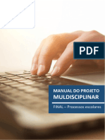 Projeto Multidisciplinar Final - Processos Escolares