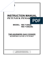 Instruction Manual: Petunjuk Pemakaian