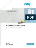 AQUAPANEL Basecoat Fine TDS