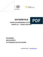 Programa, Bibliografía y Criterios de Evaluación (ELÉCTRICA) 2022 2023