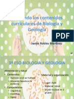 Aplicando Los Contenidos Curriculares de Biología y Geología