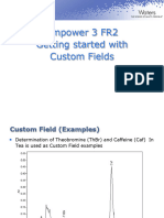 Empower 3 FR2 Introduction To Custom Fields