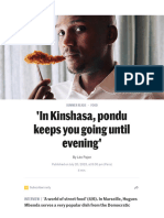 In Kinshasa, Pondu Keeps You Going Until Evening