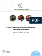 Intact Forest Landscapes Guidance For Forest Managers: FSC-GUI-30-010 V1-0 EN