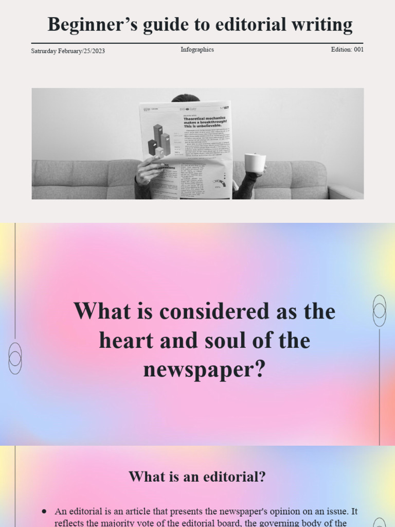 The Daily News Infographics | PDF | Newspapers | Editorial