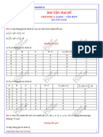 TCC - Đại Số - Bài Tập Logic & Mệnh Đề - Thầy Lam Trường