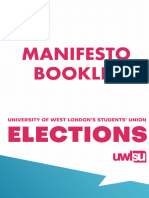 Manifesto Booklets