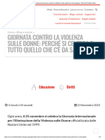 Giornata Contro La Violenza Sulle Donne - Perché Si Celebra e Tutto Quello Che C'è Da Sapere - Save The Children Italia