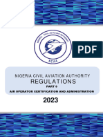 Nig Cars Part 9 Air Operator Certification and Administration