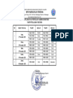 Jadwal Pas Semester 1 2023