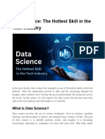 Data Science - The Hottest Skill in The Tech Industry
