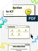 Introduction To ICT