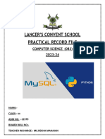 Practicalfile Format CS Xii