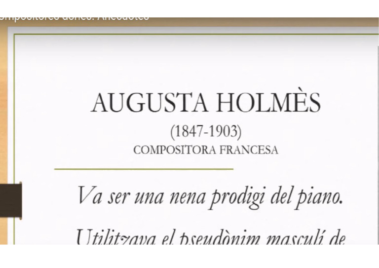 Augusta Holmes Wiki