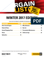 Finning Bargain List - Winter 2017