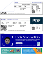 6E 5353 0350 Hrs Zone 2 23F: Boarding Pass (Web Check In)