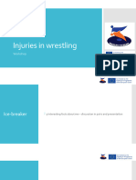 Injuries in Wrestling