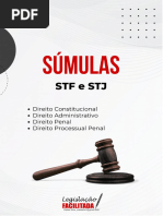 SUMULAS-STF e STJ Organizada Porassuntos | PDF | Direito Público | Justiça