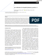 Pharmacy Practice and Res - 2023 - Boucher - Selecting Performance Indicators For Hospital Pharmacy Practice A Canadian