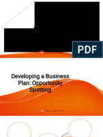 Developing A Business Plan Session 2