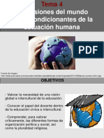 TEMA 4. Visiones Del Mundo