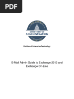 E-Mail Admin Guide To Exchange 2013 and Exchange OnLine V - 2.3