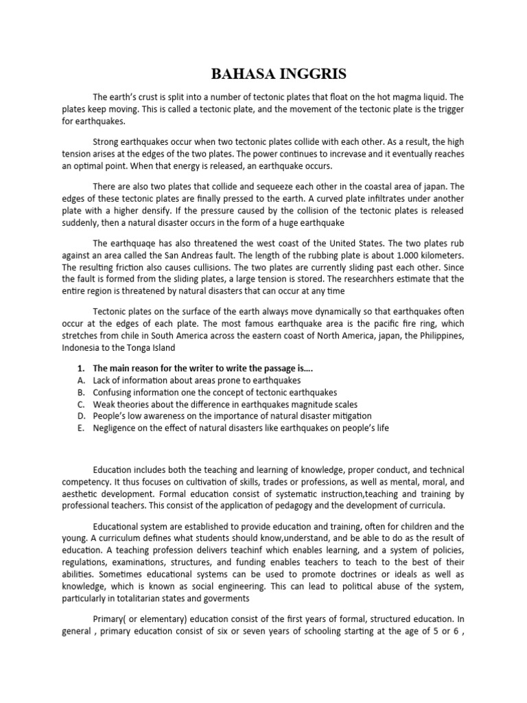 Kumpulan soal soal utbk bahasa inggris yola yolanda s pd pdf opera
